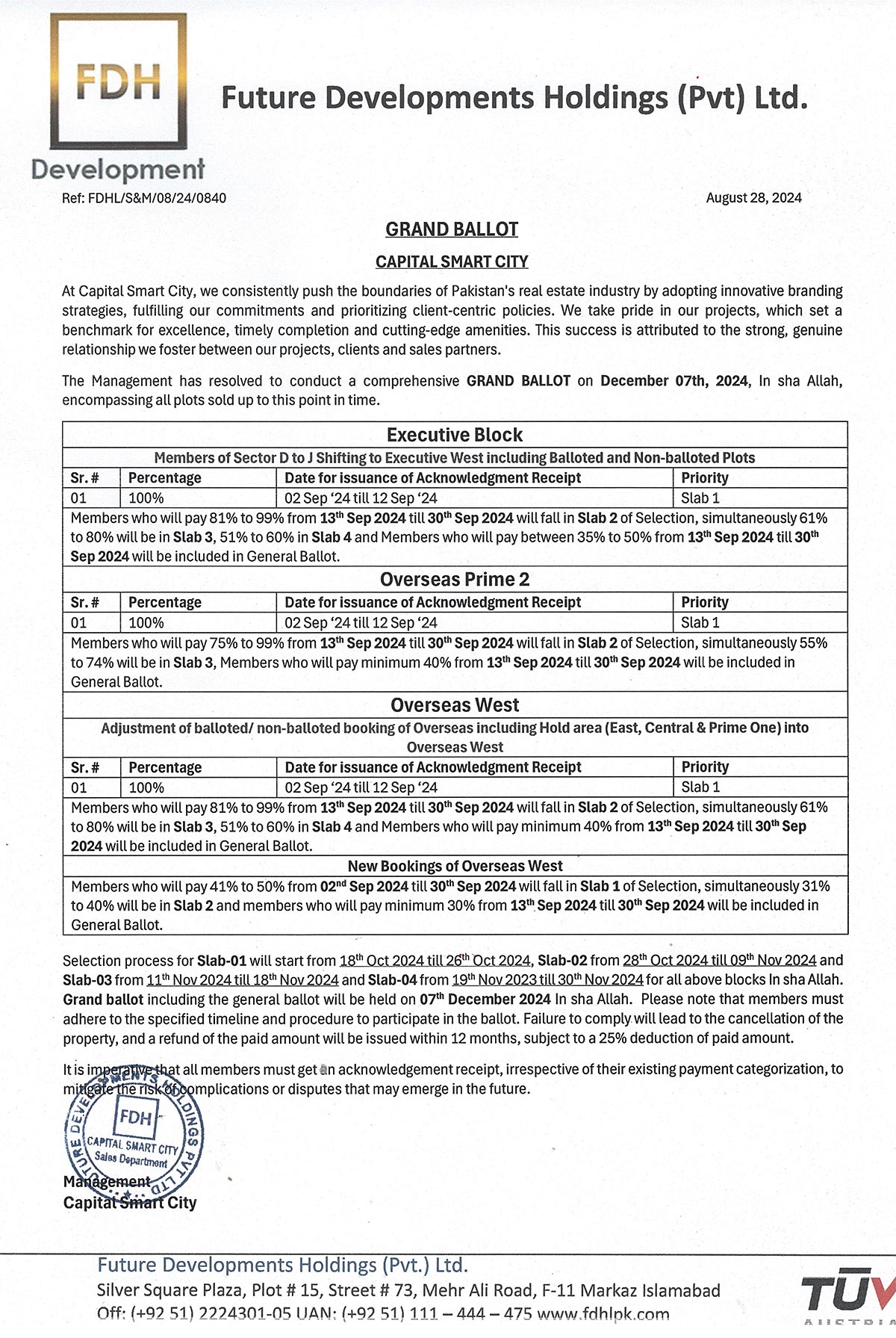 Grand Ballot