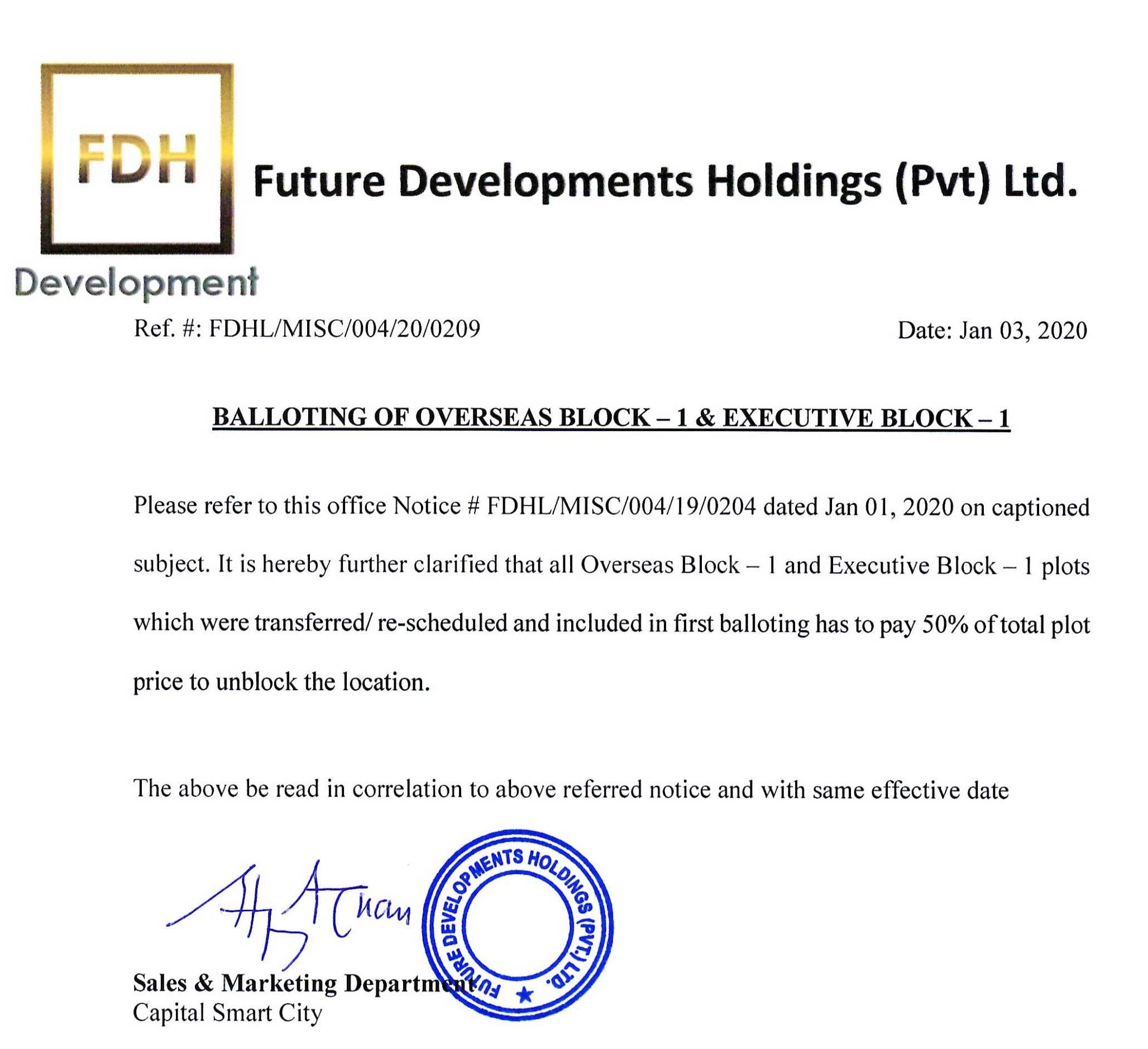 Policies on Balloting